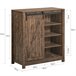 Aparador Recibidor con Puerta corrediza de Granero FSB59-N SoBuy Madera