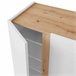 Armario Zapatero Estilo Nórdico Recibidor Blanco/ Madera