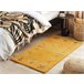 Beliani Alfombra de pelo corto ATALAN 80x150 Amarillo
