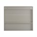 Armario de Pared con Espejo con 2 Puertas BZR134-NG SoBuy Gris