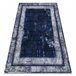 Alfombra lavable MIRO 51676.813 Griego vintage marco 160x220 Azul
