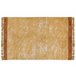 Beliani Alfombra de pelo corto HANLI 140x200 Naranja