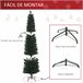 Árbol de Navidad PVC, Metal HOMCOM, hogar - decoración hogareña Árbol de Navidad PVC, Metal HOMCOM, hogar - decoración hogareña Verde