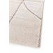 Alfombra diseño cuadros en relieve DIENA - ATTICGO 120x170 Blanco