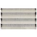 Beliani Alfombra de pelo corto EMIRLER 140x200 Blanco/ Beige