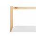Beliani Cama con somier Madera de pino VANNES 167x209 Blanco