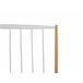 Beliani Cama con somier Metal MAURS 147x209 Blanco