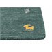 Beliani Alfombra de pelo corto CALTI 200x300 Verde Oscuro