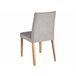 Beliani Silla de comedor PHOLA Gris Claro
