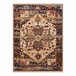 Alfombra KESHAN franjas Ornamento oriental 2886/53555 200x290 Marron
