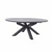 Mesa extensible jardín REMY color gris oscuro Gris Oscuro
