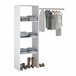 Vestidor Abierto Modular Custom Modulo G Blanco