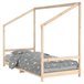 Estructura De Cama Para Niños 206x95 Blanco