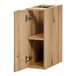 Mueble de Baño bajo 'Newport' con puerta MDF 20 Roble