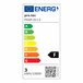 Espejo de pared con LED Pescara para baño IP65 con antivaho lupa 50x4 Negro
