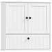 Armario de Pared MDF HOMCOM, hogar - baño Armario de Pared MDF HOMCOM, hogar - baño Blanco