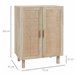 Armario de Salón Melamina de Madera HOMCOM Marron