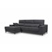 Chaise longue S con arcón NOELIA Antracita