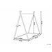 Beliani Estructura de cama Madera de pino SAURAT 94x206 Blanco