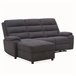 Chaise longue relax eléctrica AMANDA Gris