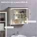 Conjunto de Baño Melamina de Madera kleankin Multicolor