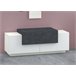 Aparador efecto madera 120 Blanco Brillo