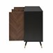 Aparadores Negro/ Madera
