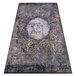 Alfombra lavable MIRO 51453.805 Rosetón vintage 160x220 Gris Oscuro