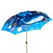 Aktive Sombrilla playa 200 cm inclinable mundo marino Azul