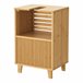 Mueble para debajo del lavabo Iveland con puerta 2 compartimentos Natural