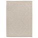 Alfombra de estilo étnico con relieve PAMUK - ATTICGO 80x120 Crema