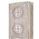 Biombo de 3 paneles fabricado artesanalmente en mdf Gris
