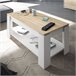 Mesa de centro elevable Ambit 100x60 Roble