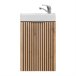 Mueble lavamanos 1 puerta Gaia Madera