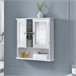 Mueble de pared para el baño MDF Blanco