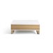 Mesa de Centro Rectangular - Modelo ROYAL Natural/ Blanco