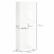 Alacena de Cocina MDF, Melamina de Madera HOMCOM, hogar - cocina Blanco