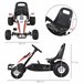 Go Kart a Pedales Infantil Metal y Plástico HOMCOM Multicolor