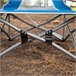 Aktive Silla de playa plegable Azul