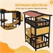 Caseta para Gatos Pino, Madera de Abeto Madera