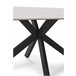 Mesa rectangular en cerámica blanca BIMBA Blanco/ Negro