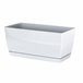 2x Jardinera de plastico Coubi Case P Blanco