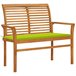Banco De Jardín 112x55 Verde