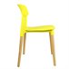 Silla de cocina fija AGATA Amarillo