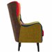 Sillón CIRCO estampado patchwork Multicolor