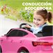 Coche Eléctrico Infantil PP, Metal HOMCOM Coche Eléctrico Infantil PP, Metal HOMCOM Rosa