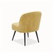 Sillón decorativo KITTY Amarillo