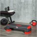 Step de Aeróbic PP HOMCOM, deportes y ocio - fitness Rojo
