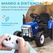 Coche Eléctrico Infantil PP, Metal HOMCOM Azul