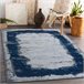 Alfombra CORE A004 Marco, sombreado 140x190 Azul